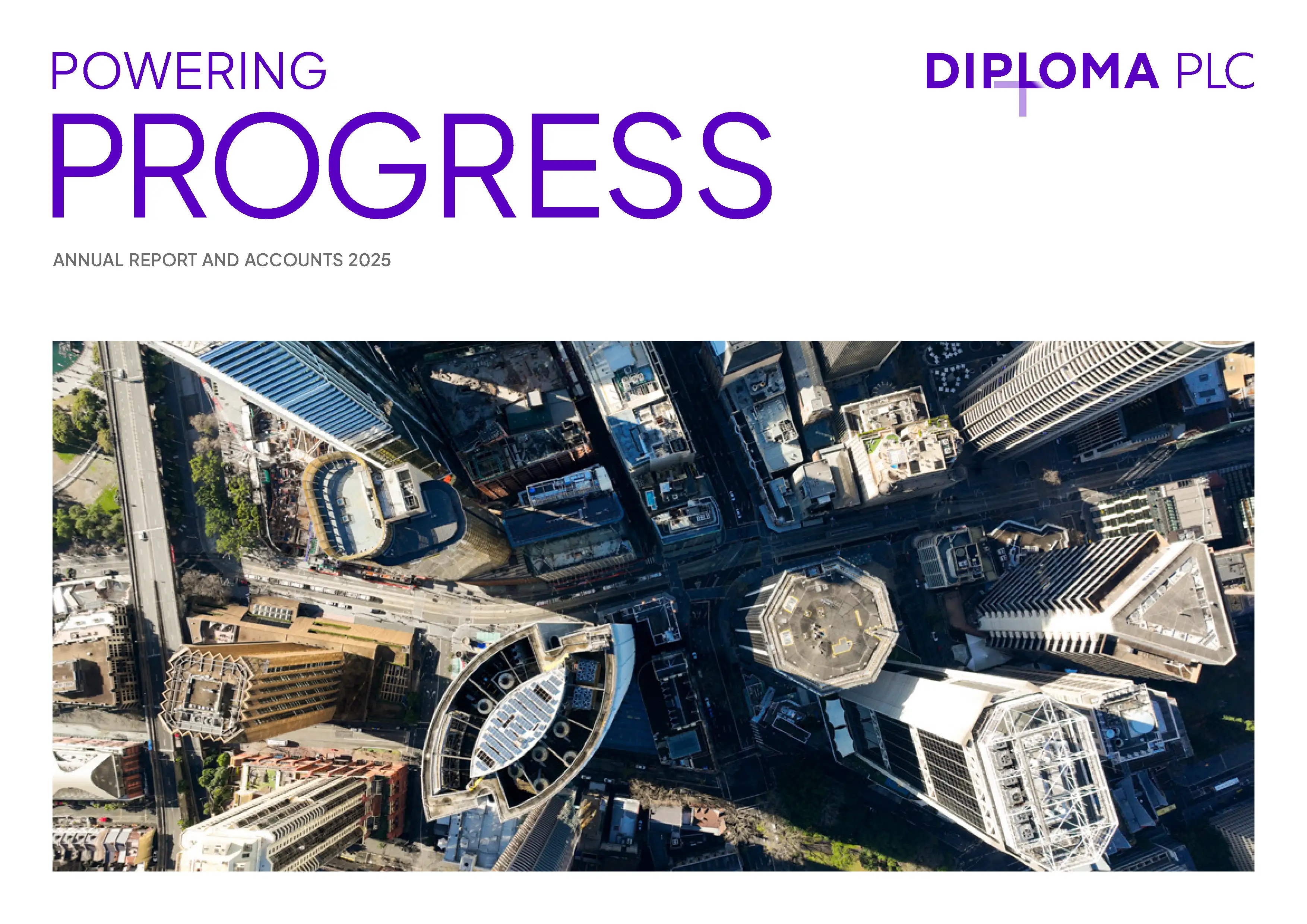 Image of the 2025 Annual Report and Accounts front cover